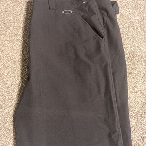 Men's Oakley Performance Black Pants with Logo 38x32 NWT